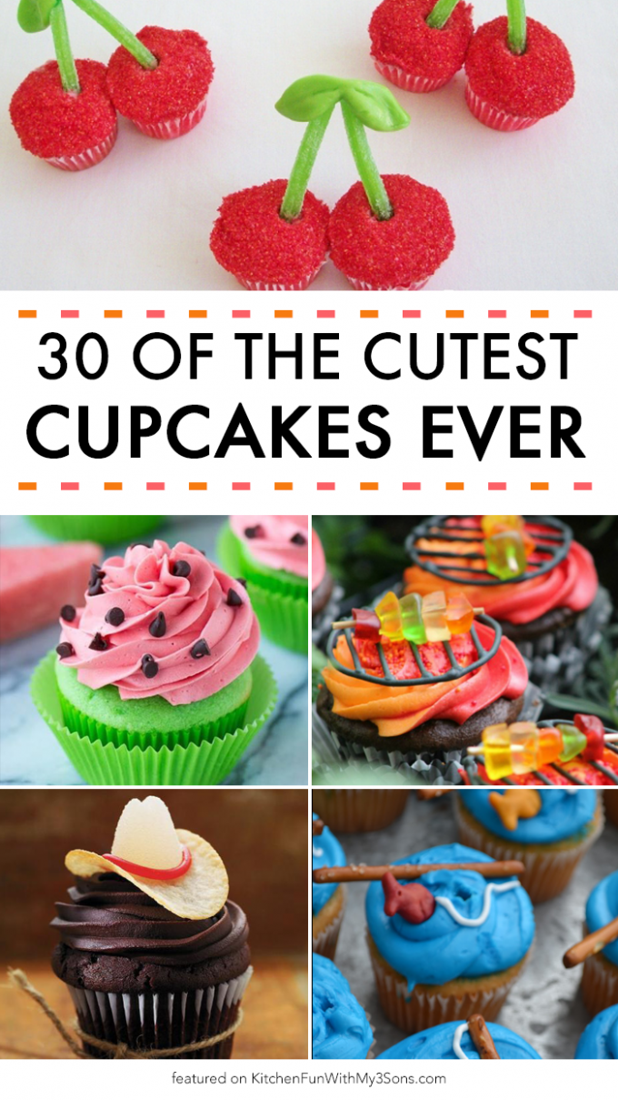 30+ of the BEST Cupcake Ideas & Recipes!