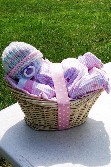 baby shower diaper basket