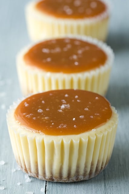 Salted Caramel Cheesecake Cupcakes...these are the BEST Cupcake Ideas!