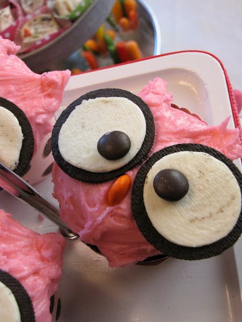 Owl Cupcakes...these are the BEST Cupcake Ideas!