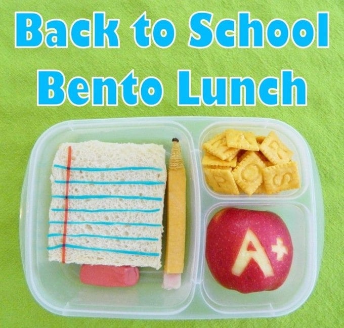 Back to School Bento Lunch Box