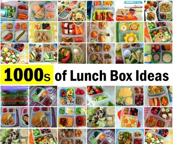1,000's of Lunchbox Ideas....these are the BEST Back to School Lunch Ideas!