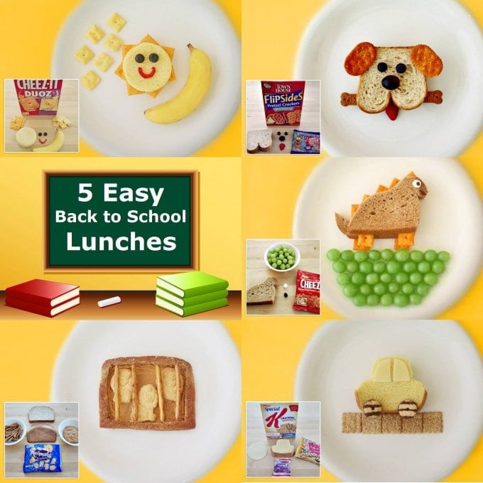 Back to School Bento Lunch Ideas