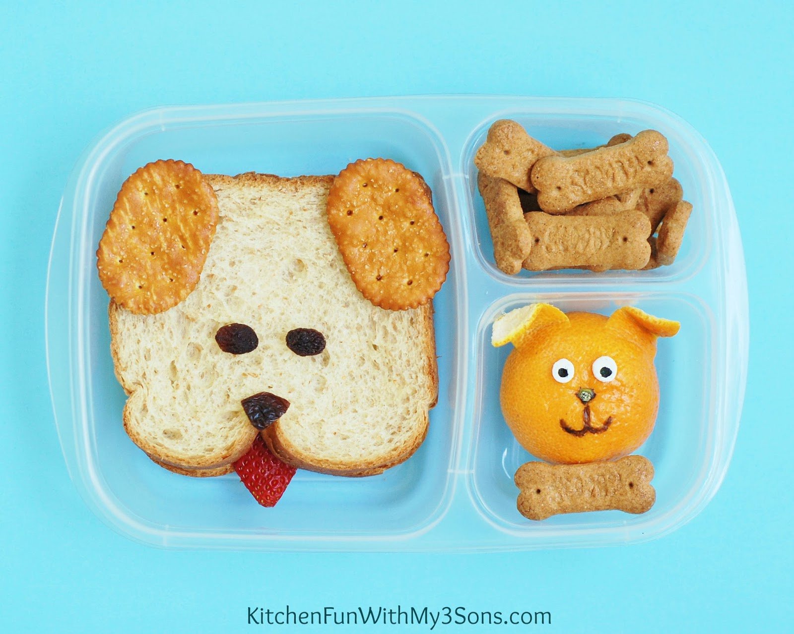 Puppy Dog Bento Lunch for Kids!