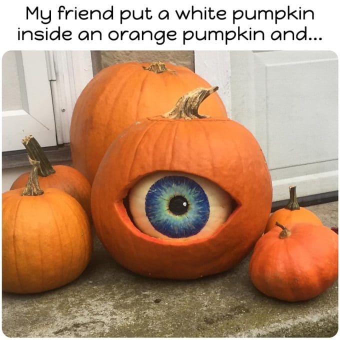 Eyeball Pumpkin