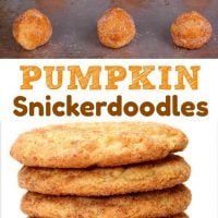 Pumpkin Snickerdoodles