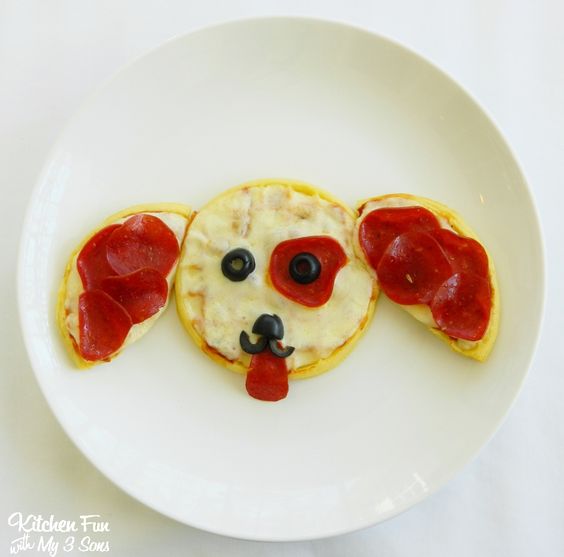 Puppy Pepperoni Pizza for Kids!