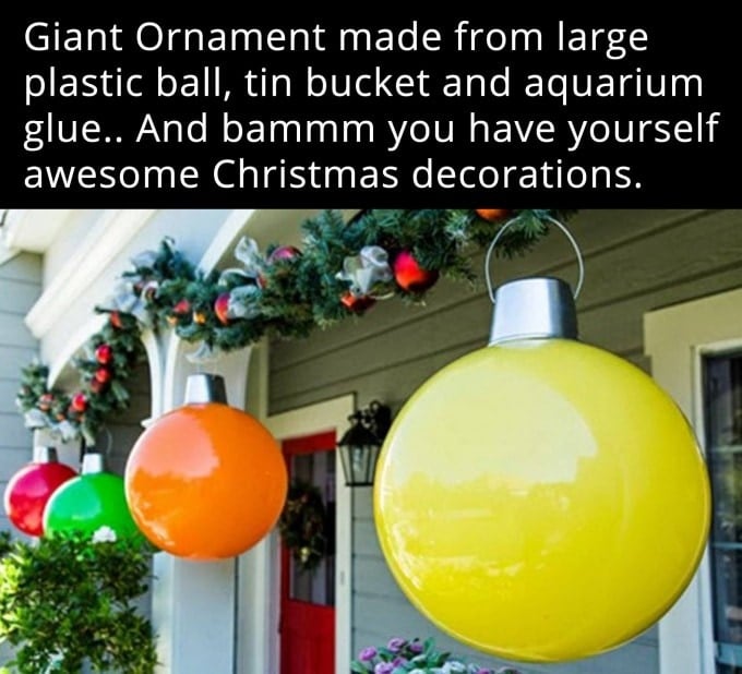 Giant Ball Ornaments