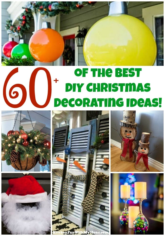 Over 60 of the BEST DIY Christmas Decorations & Craft Ideas!