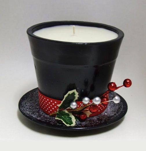 Frosty the Snowman Candle