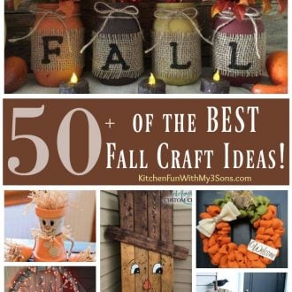 Over 50 of the BEST Fall Craft & Home Decor Ideas!