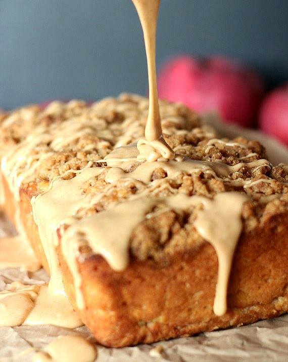 Apple Pie Bread...these are the BEST Fall Dessert Recipes!
