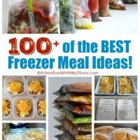 Over 100 of the BEST Freezer Meal Ideas!