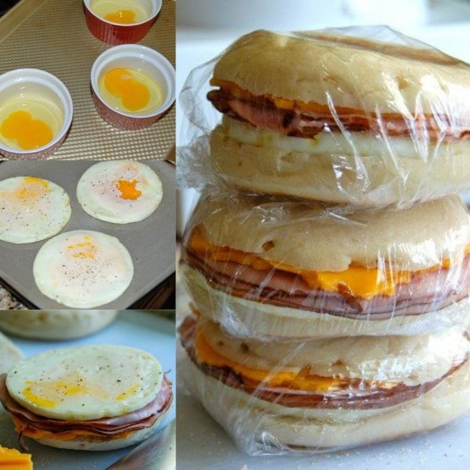 Freezer Breakfast Sandwiches...100's of the BEST Freezer Meals!