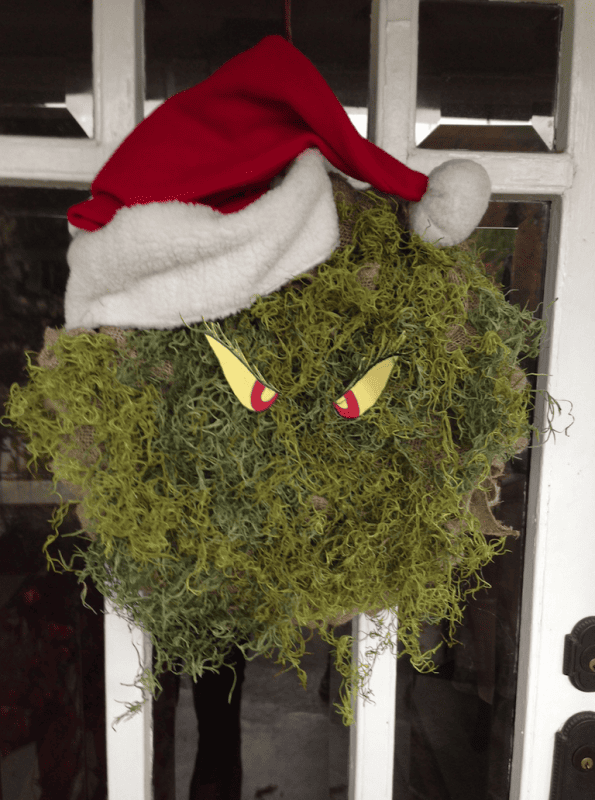 The Grinch Wreath