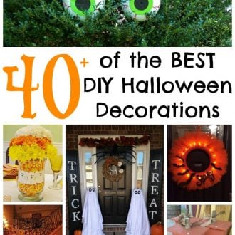 Over 40 of the BEST DIY Halloween Decorations & Craft Ideas!