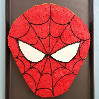 Spider Man Cookie Cake