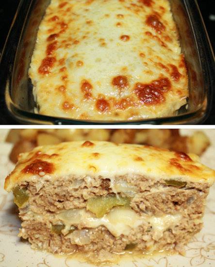 Philly Cheese Meatloaf...these are the BEST Comfort Food Recipes!