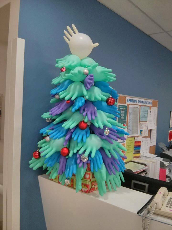 Christmas Tree for Nurses...these are the most Creative Christmas Trees!