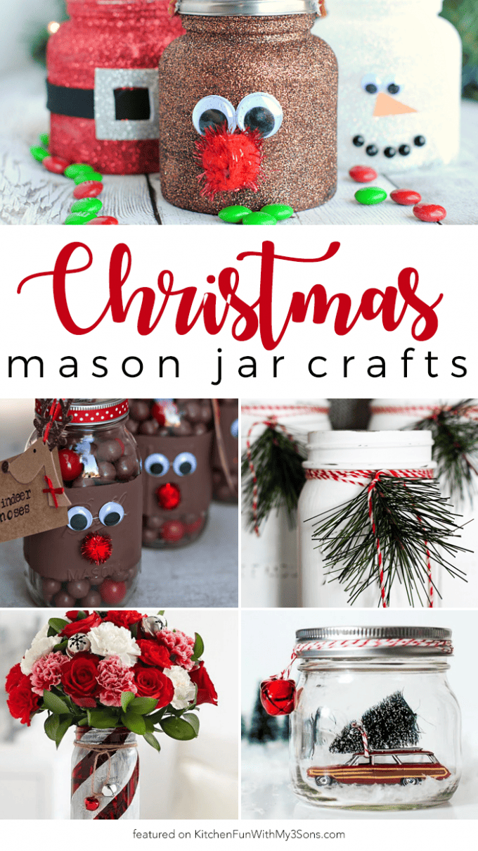 The BEST Christmas Mason Jar Ideas!