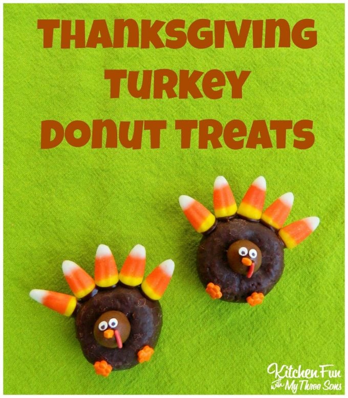 Thanksgiving Turkey Donuts