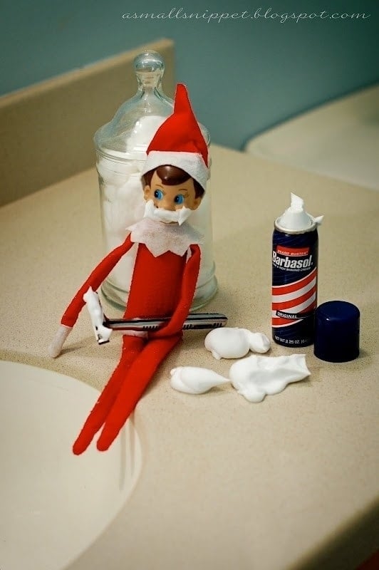 elf on the shelf examples