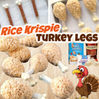Rice Krispie Turkey Legs for Thanksgiving