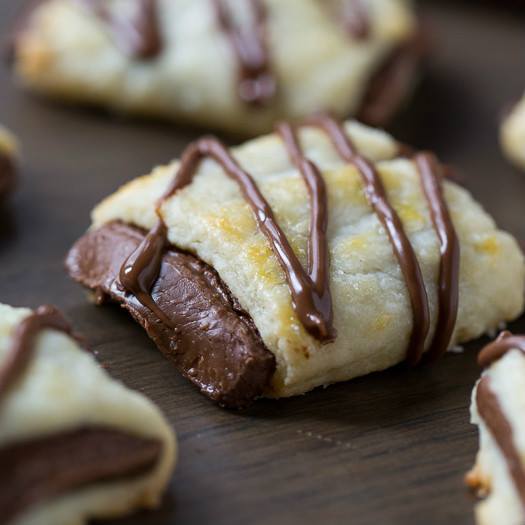 Chocolate Croissant Cookies...these are the BEST Christmas Cookie Recipes!