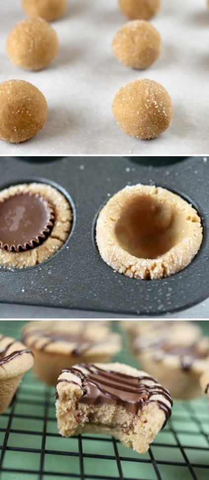 Reese's Peanut Butter Cookie Cups...these are the BEST Christmas Cookie Recipes!
