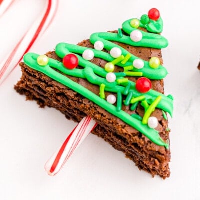 Christmas Tree Brownies feature