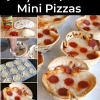 Deep Dish Mini Pizzas Pinterest