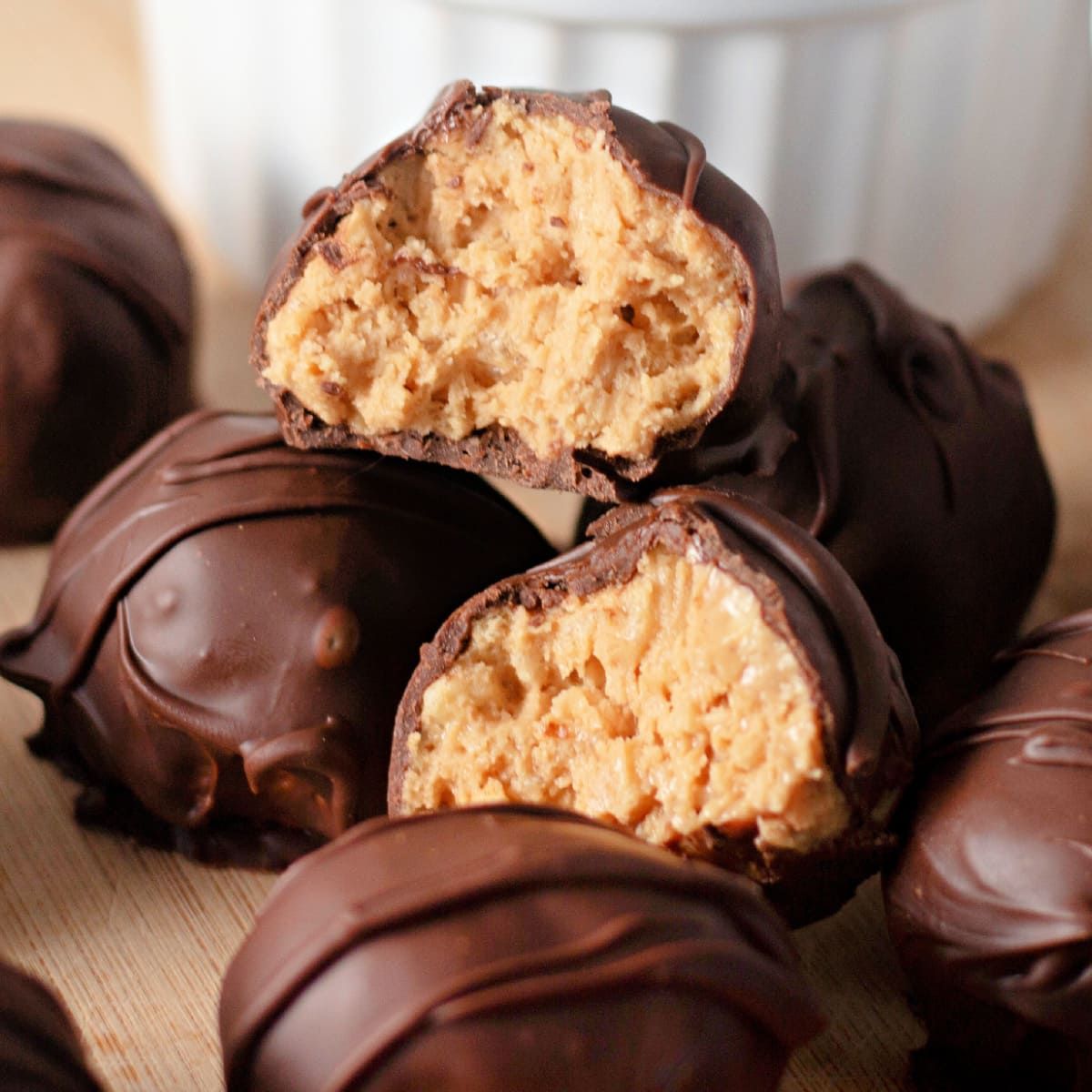 Peanut Butter Balls with Rice Krispies feature
