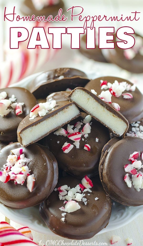 Homemade Peppermint Patties...these are the BEST Christmas Treats!