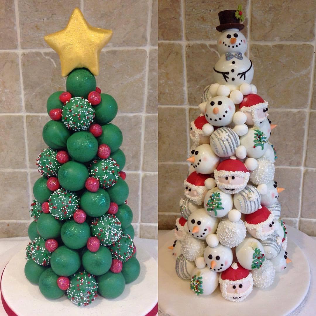 Cake Ball Trees...these are the BEST Christmas Treats!