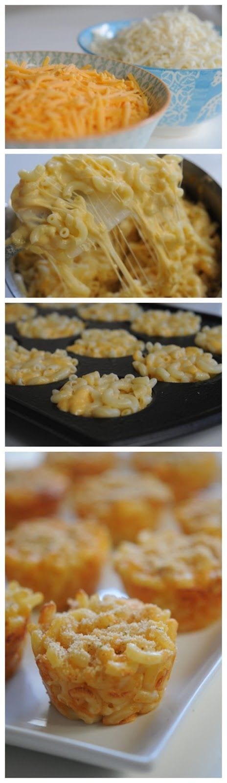 Mac & Cheese Cups - these are the BEST Muffin Tin Recipes for Kids!
