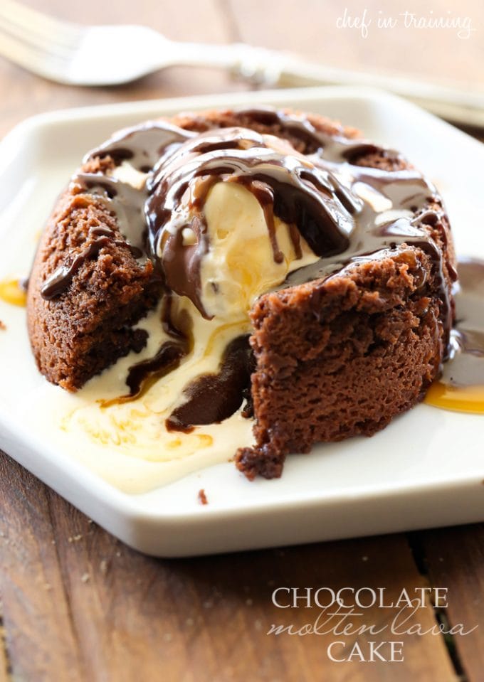Chocolate Molten Lava Cake...these are the BEST Cake Recipes!