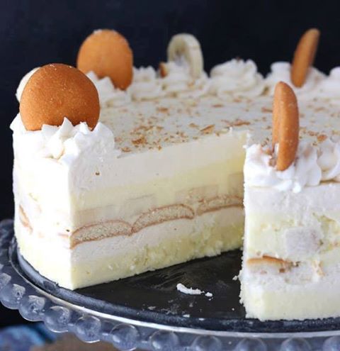 No-Bake Banana Pudding Ice Box Cake...these are the BEST Cake Recipes!