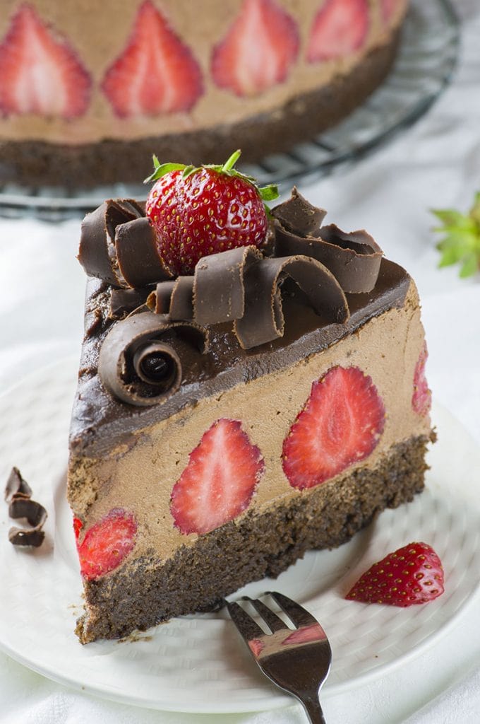 Strawberry Chocolate Cake