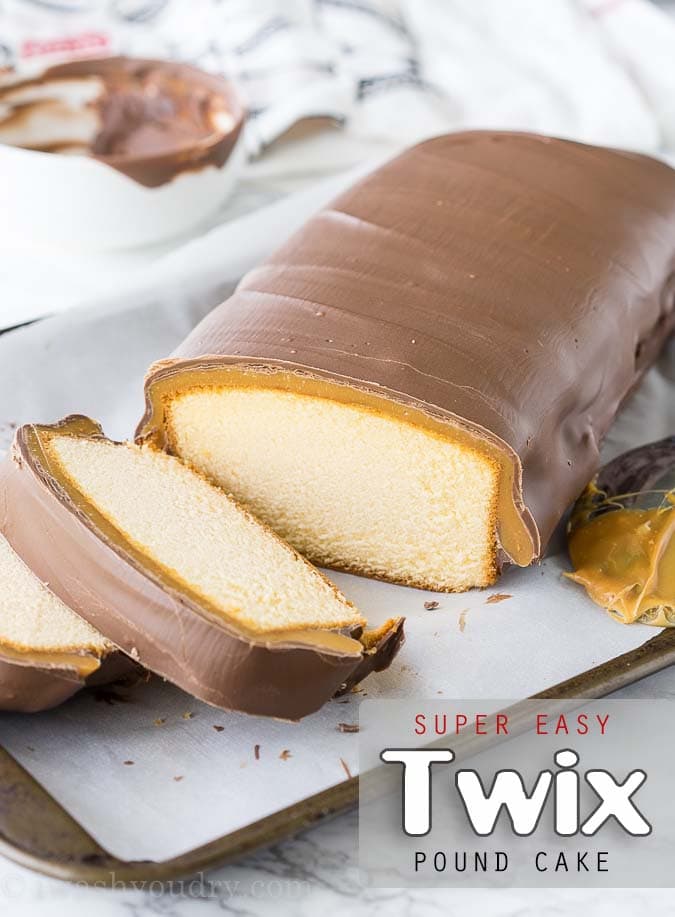 Easy Twix Pound Cake....these are the BEST Cake Recipes!