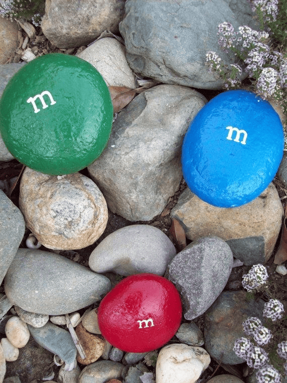 M&M Garden Rocks...these are the BEST Painted Rocks