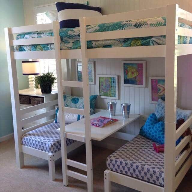 Bunk Bed with Table