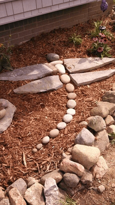 Dragonfly Rock art