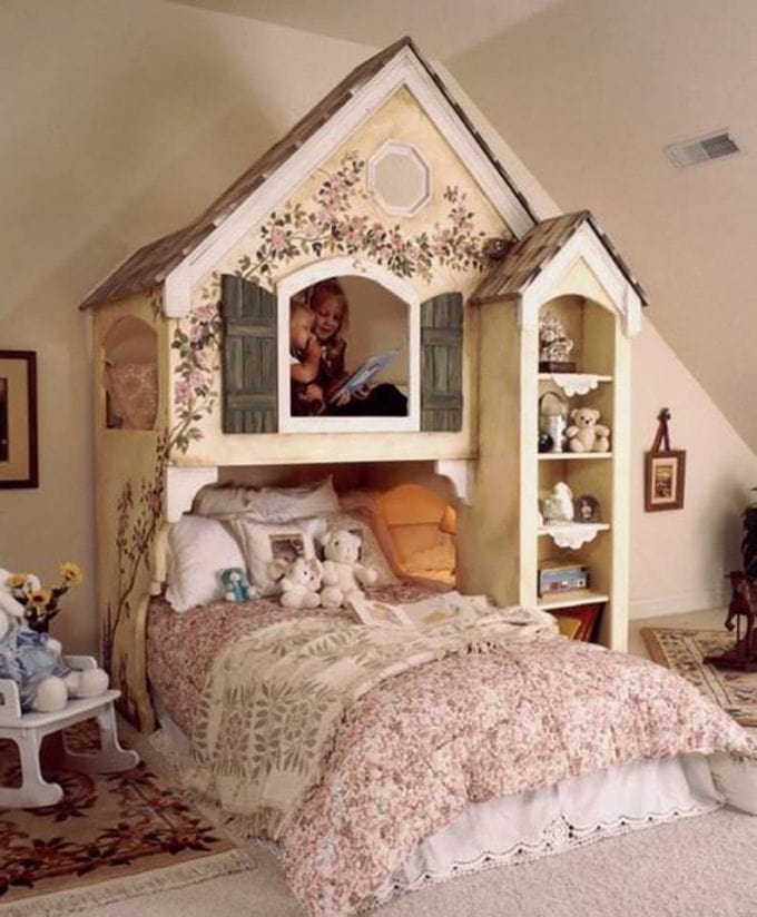 Playhouse Bunk Bed...these are the BEST Bunk Bed Ideas!