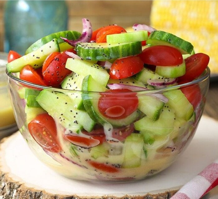 Cucumber Tomato Salad