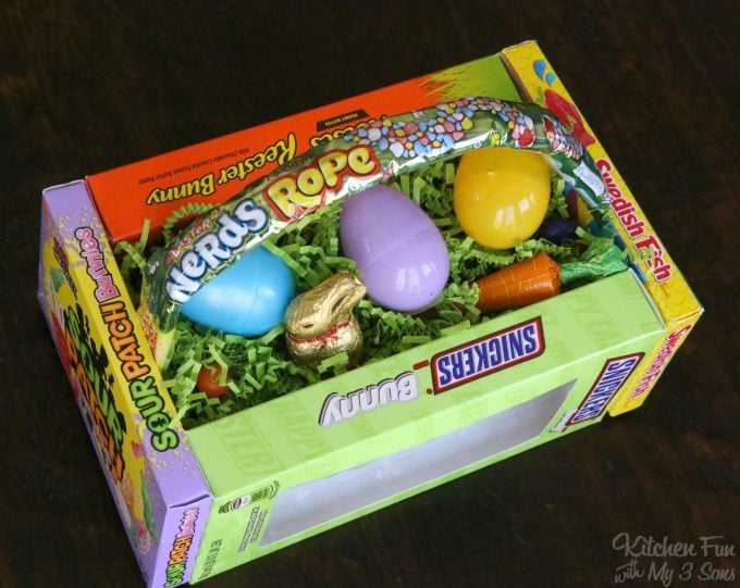 DIY Candy Easter Basket for Kids