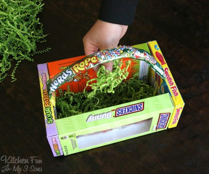 How To Make A Candy Box Easter Basket