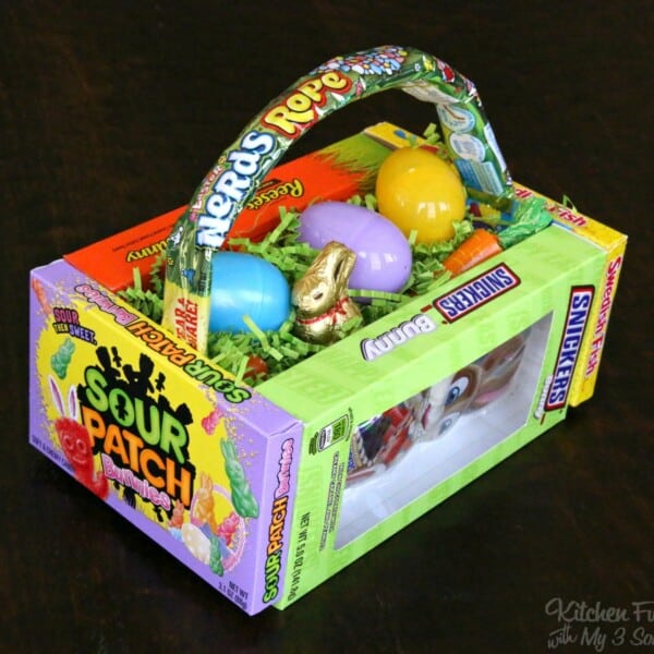 DIY Candy Easter Basket for Kids