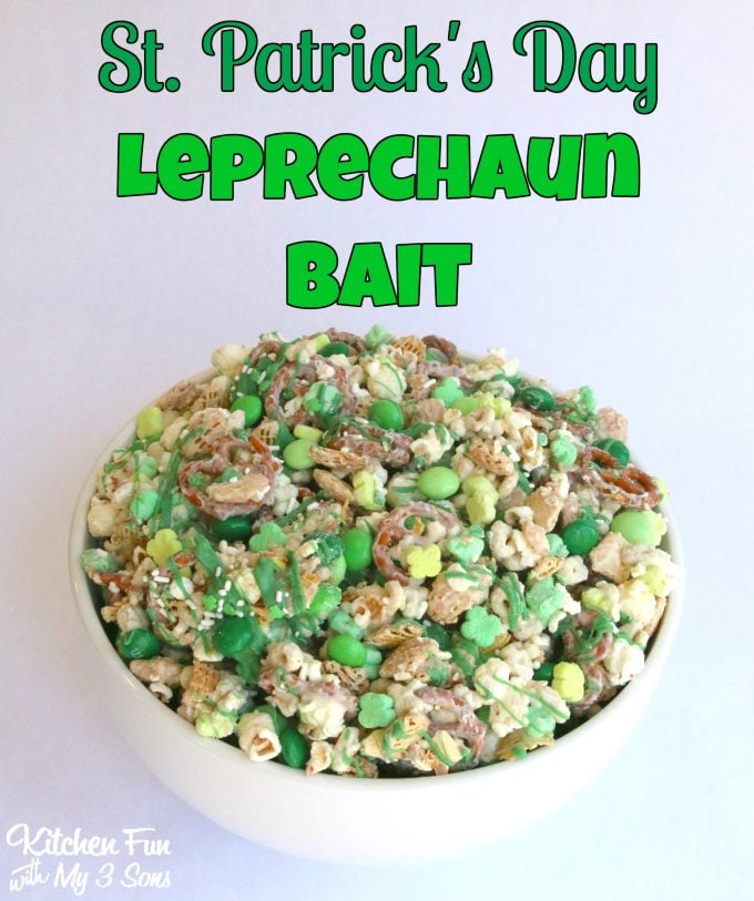 St. Patrick's Day Leprechaun Bait Snack Mix