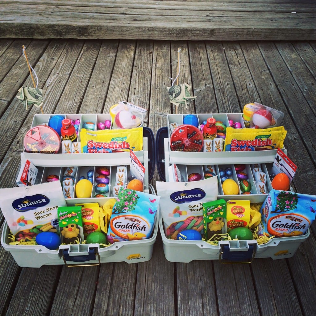 Tackle Box Basket...these are the BEST Easter Basket Ideas!