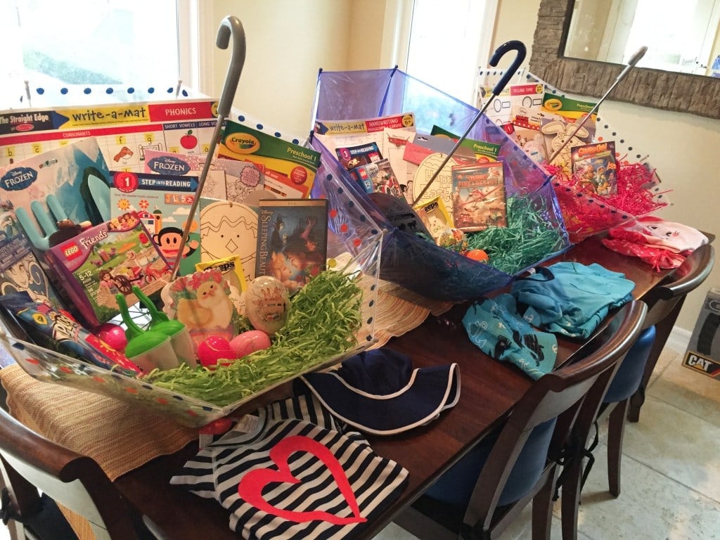 Umbrella Easter Baskets....these are the BEST Easter Basket Ideas!